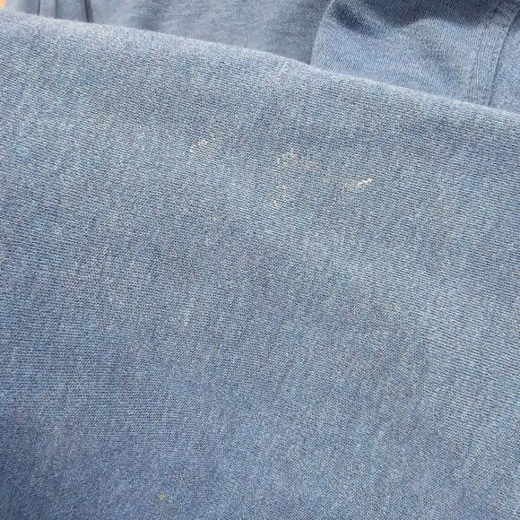 Peter Millar Quarter Zip Large 100% Cotton Blue Golf 1/4 Zip Pullover Size XL - Picture 12 of 14